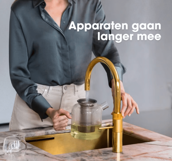 Waterluxe waterontharder zorgt ervoor dat apparaten langer mee gaan H2O Noord waterontharders